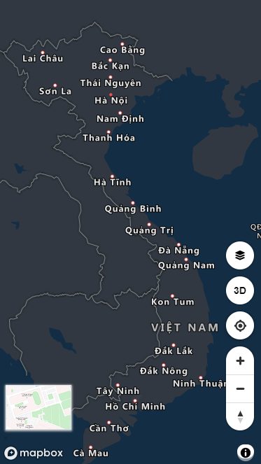 Hiển thị bản đồ CTM